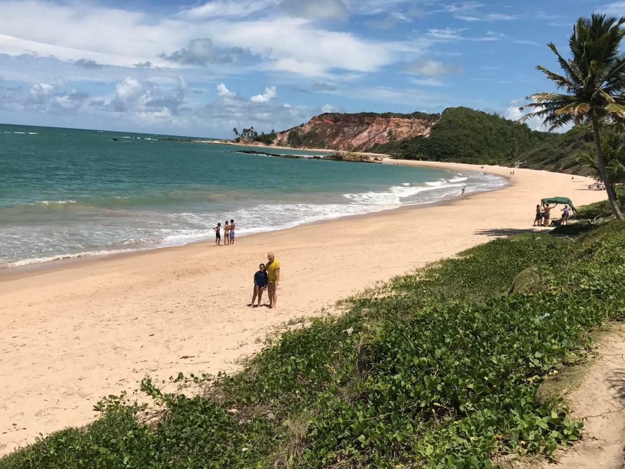 Tabatinga Residence Flat Beira Mar Conde  Esterno foto